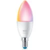 WiZ E14 Mignon Lyspære 4,9W Wifi - Fullfarge -Lightup Butikk WiZ E14 Mignon Lyspaere 49W Wifi Fullfarge LED paere E14 sokkel WiZ 929002448822 1