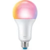 WiZ E27 Lyspære A80 18,5W Wifi - Fullfarge -Lightup Butikk WiZ E27 Lyspaere A80 185W Wifi Fullfarge Smartpaerer E27 WiZ 929003500022 1