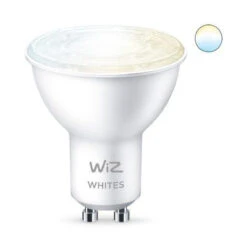 WiZ GU10 Lyspære 4,9W Wifi - Justerbar Fargetemperatur 2700-6500 Kelvin