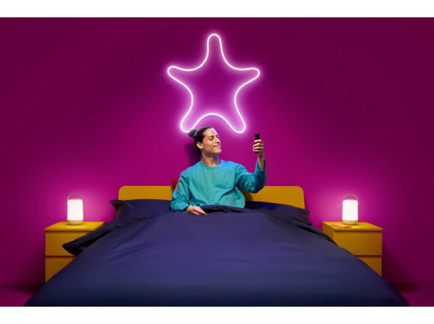 WiZ Neon Flex Strip LED 3 Meter Wifi - Fullfarge 5 WiZ Neon Flex Strip LED 3 Meter Wifi - Fullfarge - Bilde 3