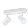 WiZ Smart Imageo Dobbel Spot 2x5W 2700-6500K Wîfi - Hvit