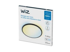 WiZ Smart Superslim Taklampe 22W 2700-6500K 43 Cm Wîfi- Svart -Lightup Butikk WiZ Smart Superslim taklampe 22W 2700 6500K 43 cm Wifi Svart Taklamper WiZ 929003226801 3