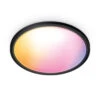 WiZ Smart Superslim Taklampe 22W 2700-6500K RGB Fullfarge 42 Cm Wîfi - Svart -Lightup Butikk WiZ Smart Superslim taklampe 22W 2700 6500K RGB fullfarge 42 cm Wifi Svart Taklamper WiZ 929003301001 1