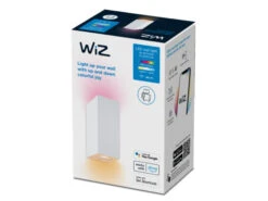 WiZ Smart Vegglampe Opp/ned 2x5W 2700-6500K RGB Farge Wîfi- Hvit 7 WiZ Smart Vegglampe Opp/ned 2x5W 2700-6500K RGB Farge Wîfi- Hvit -Lightup Butikk WiZ Smart vegglampe oppned 2x5W 2700 6500K RGB Farge Wifi Hvit Vegglamper WiZ 929003210001 3
