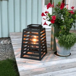 By Rydens Yankton Bord/gulvlampe - Svart