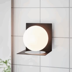 Markslöjd Zenit Vegglampe IP44 - Svart - Svart