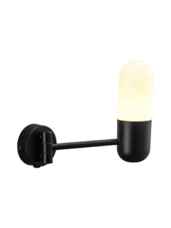 Zeta Vegglampe IP44 - Svart -Lightup Butikk Zeta vegglampe IP44 Svart Baderomsbelysning vegglamper Pr home of Scandinavia Ab Prh 3501423 3